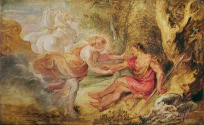 Aurora rapisce Cefalo, 1636